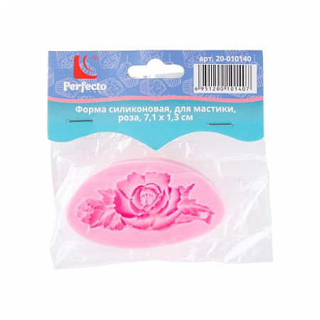 Форма силиконовая Perfecto Linea для мастики роза 7.1 х 1.3 см 20-010140