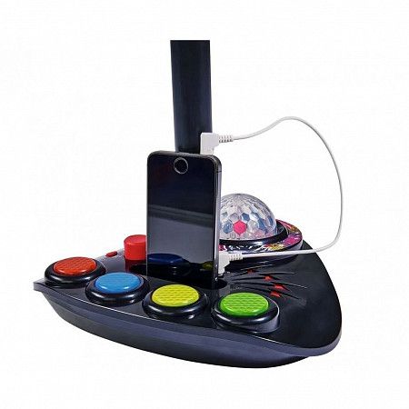 Игрушка Simba Микрофон на стойке с эффектом диско-шара (106834100)