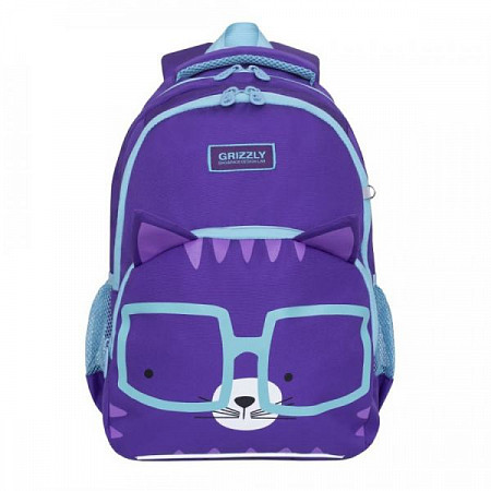 Школьный рюкзак для девочек GRIZZLY RG-966-2 purple