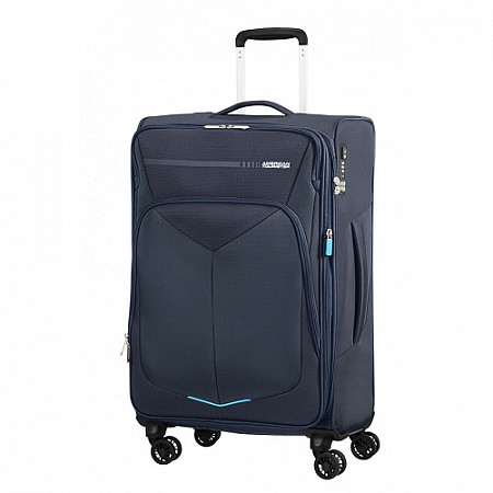 Чемодан средний American Tourister Summerfunk 67.5см 78G*41 004 dark blue