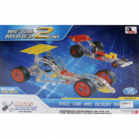 На картинке изображен Конструктор металлический X617-3 Конструктор металлический X617-3