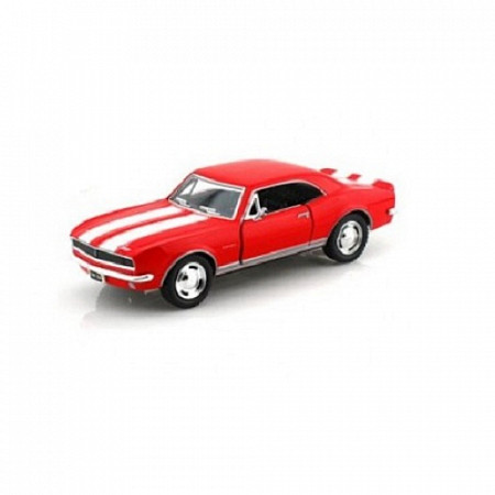 Модель авто инерционная Kinsmart Chevrolet Camaro 1967г KT5341W Red