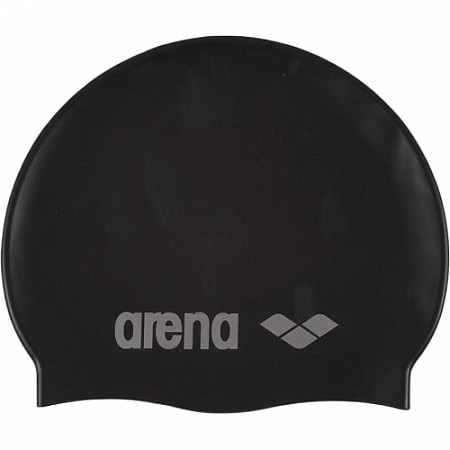 Шапочка для плавания Arena Classic Silicone JR Black/Silver 91670 55