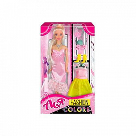 На картинке изображен Кукла Toys Lab Ася Модные цвета 35072 Кукла Toys Lab Ася Модные цвета 35072