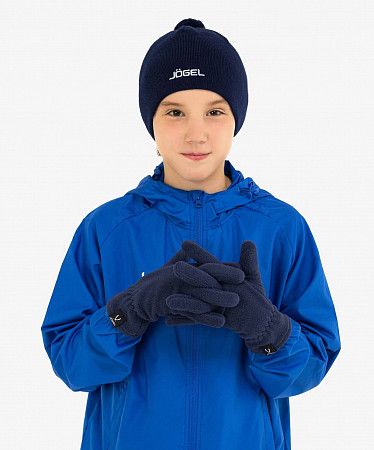 Перчатки зимние Jogel ESSENTIAL Fleece Gloves AW21 dark blue