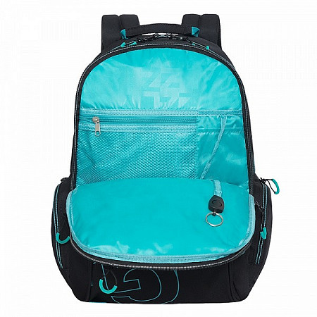 Рюкзак городской GRIZZLY RU-033-3 /3 black/turquoise