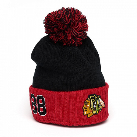 Шапка Atributika&Club NHL Chicago Blackhawks 59235 black/red