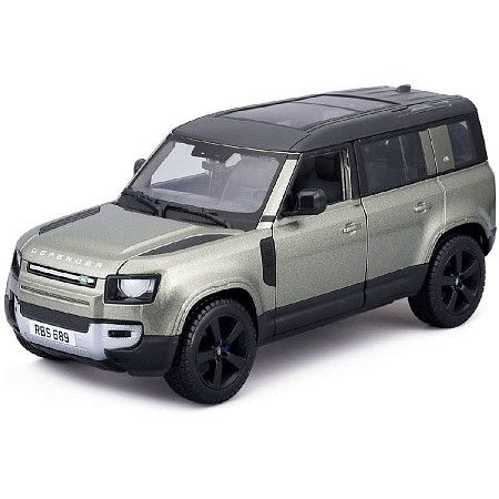 Машинка Bburago 1:24 Land Rover Defender 2022 (18-21101) green