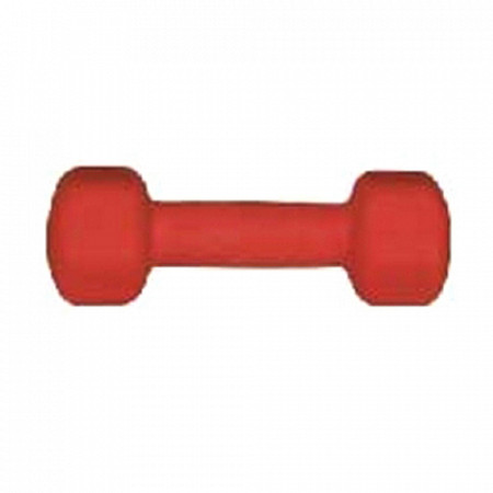 Гантель неопрен 1 кг red
