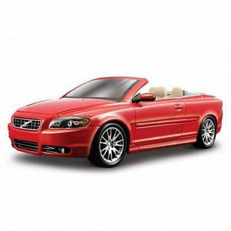 Коллекционная машина Bburago 1:24 Volvo C70 (18-22101) red