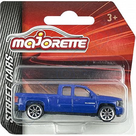 Машинка Majorette Chevrolet Silverado (212053051) blue