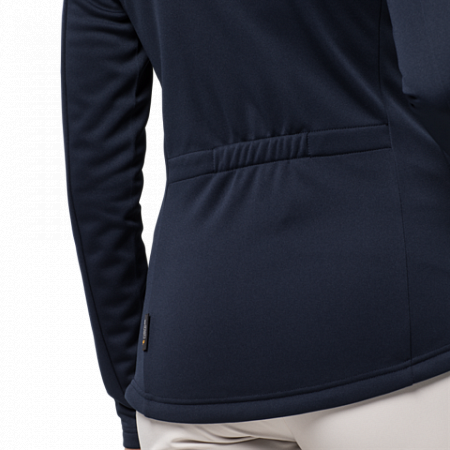 Джемпер женский Jack Wolfskin Kiewa Hooded Jacket W midnight blue