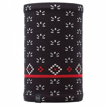 Бандана Buff Neckwarmer Buff Knitted & Polar Fleece Jorden Black