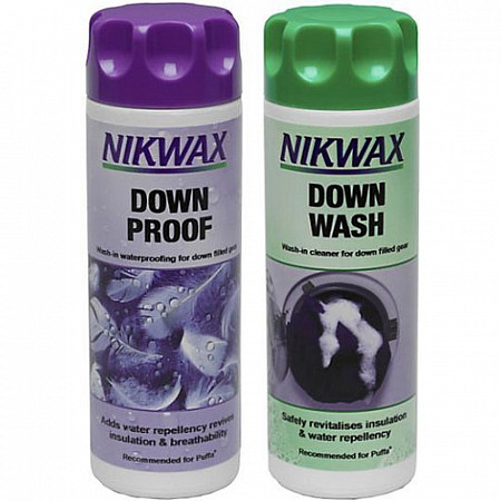 Набор пропиток Nikwax Twin Down Wash/Down Proof 300 мл