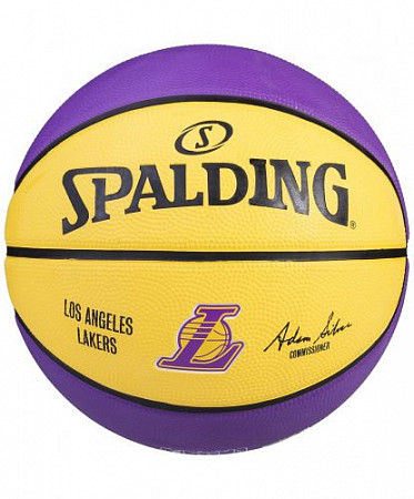 Мяч баскетбольный Spalding NBA Team Lakers №7