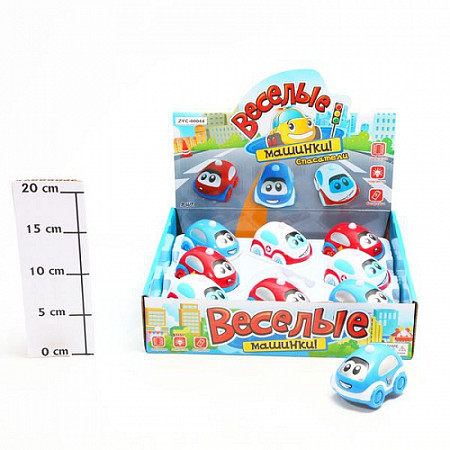 Игрушечная машина Zhorya "Веселые машинки" ZYB-00044