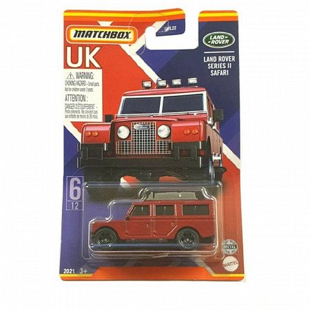 Машинка Matchbox UK 2021 Land Rover Series II Safari 6/12 (GWL22 GWL32)