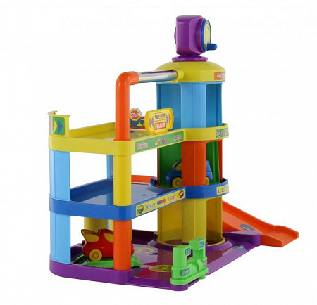 Гараж Полесье Беби с автомобилями 40381