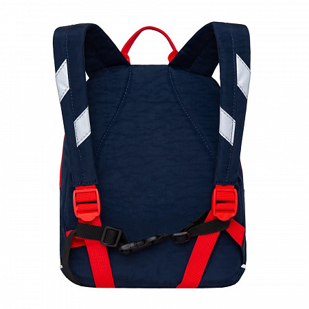 Рюкзак школьный GRIZZLY RK-078-3 /1 dark blue