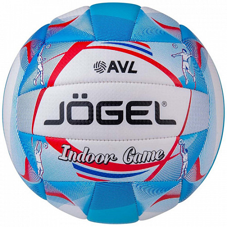 Мяч волейбольный Jogel Indoor Game (BC21) 1/25 White/Red/Blue