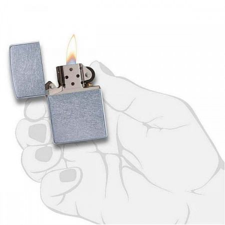 Зажигалка Zippo Classic с покрытием Street Chrome 207