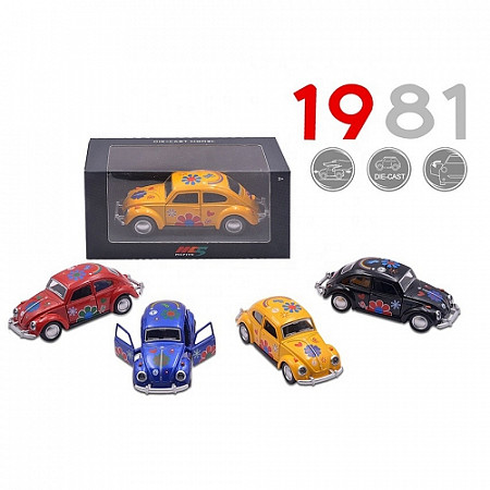 Игрушечная Машинка Die Cast Инерционная 6836-28 1 шт (в ассортименте)