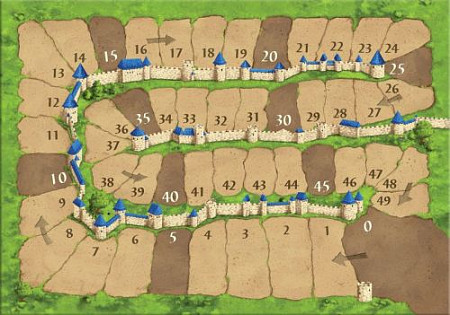 На картинке изображен Настольная игра Hobby World (серии Каркассон Колонизаторы Манчкин) Каркассон 2019 915138 Настольная игра Hobby World (серии Каркассон Колонизаторы Манчкин) Каркассон 2019 915138