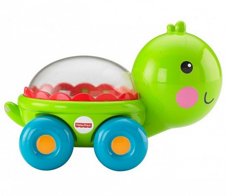 Игрушка-каталка Fisher Price Веселая черепашка BGX29 BFH75