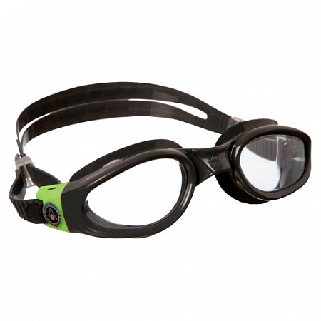 На картинке изображен Очки для плавания Aqua Sphere Kaiman Grey/lime 173680 Очки для плавания Aqua Sphere Kaiman Grey/lime 173680