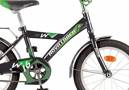 На картинке изображен Велосипед Novatrack Twist 12" (2017) Black/Green 121TWIST.BK7 Велосипед Novatrack Twist 12" (2017) Black/Green 121TWIST.BK7