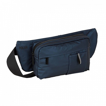 На картинке изображен Сумка на пояс Polar 18254 blue Сумка на пояс Polar 18254 blue