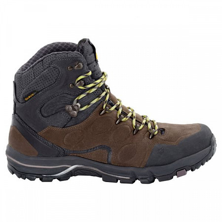 Ботинки мужские Jack Wolfskin Altiplano Prime Texapore Mid 4022281 brown