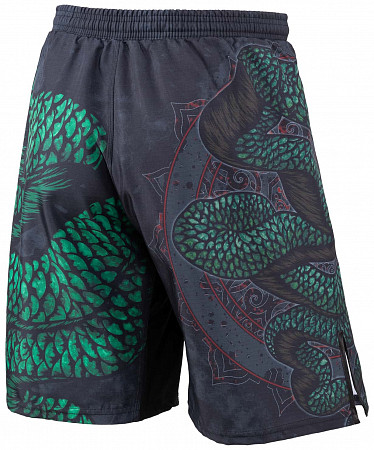 На картинке изображен Шорты детские для MMA Rusco Snake Шорты детские для MMA Rusco Snake