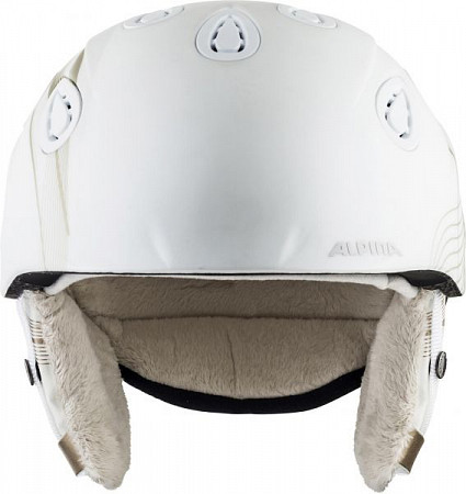 Шлем горнолыжный Alpina Grap 2.0 White/Prosecco Matt