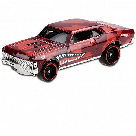 Машинка Hot Wheels Базовой коллекции '68 Chevy Nova 73/250 (5785 GHF41) mainline 2020