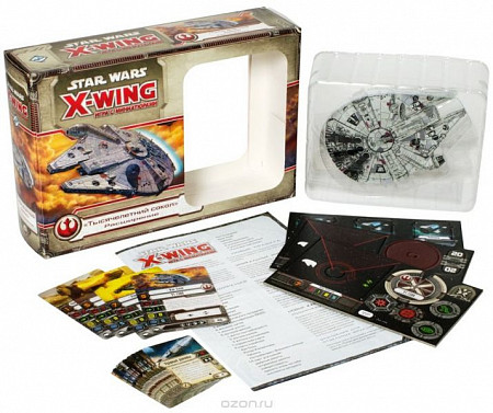 Настольная игра Hobby World Star Wars. X-Wing. Расширение Тысячелетний Сокол 1206