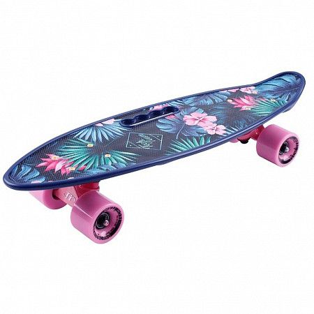 Penny board (пенни борд) Tech Team Fishboard 23" print blue