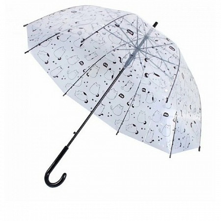 Зонт прозрачный Bradex Коты SU 0137