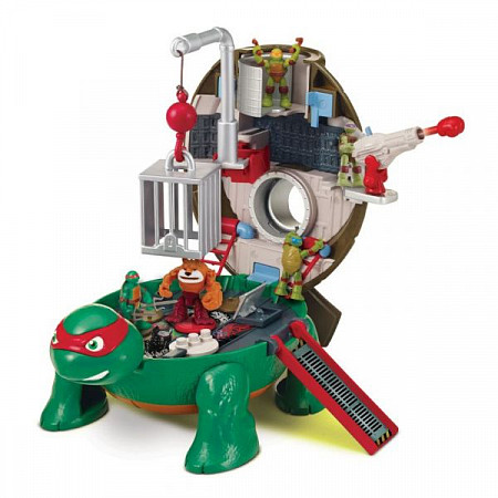 На картинке изображен Игровой микро набор Playmates Черепашки-ниндзя Рафаэль на крыше 87814 Игровой микро набор Playmates Черепашки-ниндзя Рафаэль на крыше 87814