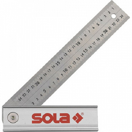 Угольник Sola складной 25x17 см QUATTRO 56017001