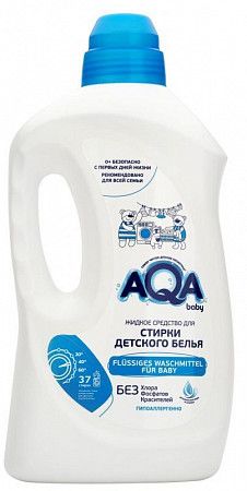Жидкое средство для стирки детского белья AQA Baby 1500 мл. (009371)