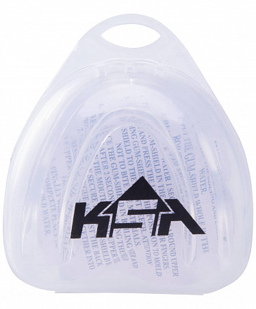 Капа с футляром детская KSA Core Transparent