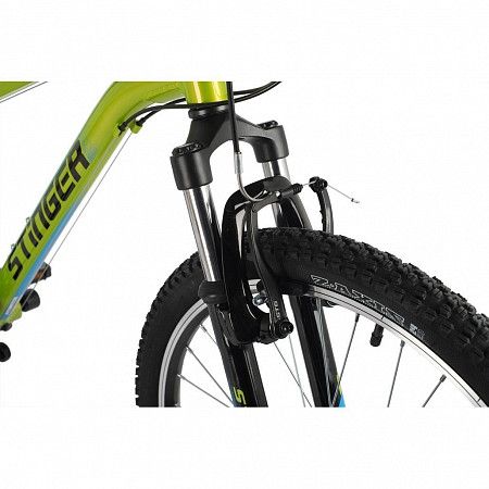 Велосипед STINGER 24" ELEMENT STD (2021) зеленый
