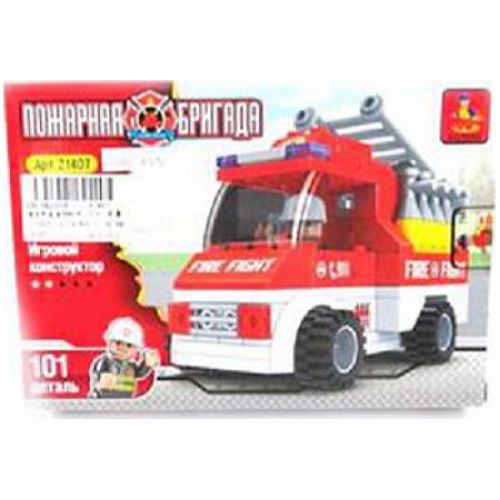 Конструктор Пожарная бригада 21407