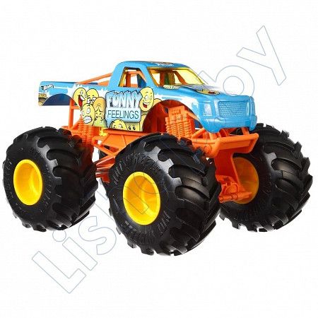 Машинка Hot Wheels Монстр Трак Funny Feelings (FYJ83 GBV40)