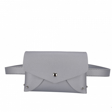 Поясная сумка женская Ors Oro OMS-0150 silver