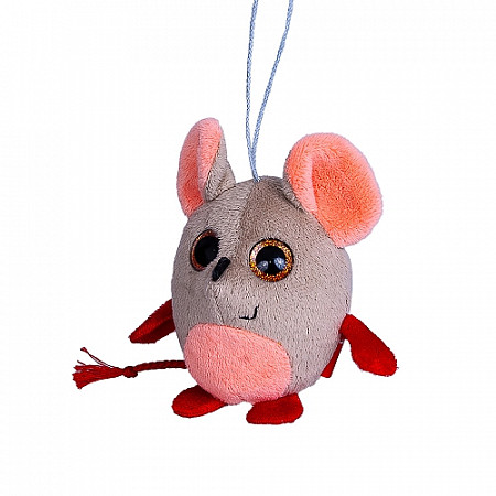 Мягкая игрушка Fancy Глазастик мышка KGU0 grey
