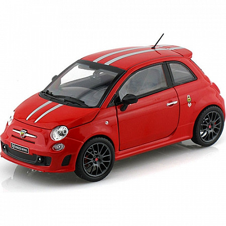 Коллекционная машина Bburago Fiat Abarth 695 Tributo Ferrari (18-21070) red