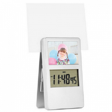 На картинке изображен Часы настольные с фоторамкой MO780116 Часы настольные с фоторамкой MO780116