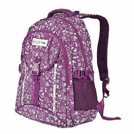 На картинке изображен Школьный рюкзак Polar Д6335 purple Школьный рюкзак Polar Д6335 purple